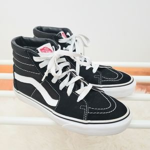 Vans SK8-Hi black sneakers-Size 7